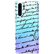 iSaprio Handwriting 01 Black for Huawei P30 Pro - Phone Cover