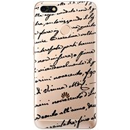 iSaprio Handwriting 01 Black for Huawei P9 Lite Mini - Phone Cover