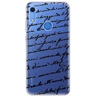 iSaprio Handwriting 01 Black for Huawei Y6s - Phone Cover