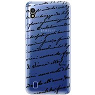 iSaprio Handwriting 01 Black for Samsung Galaxy A10 - Phone Cover