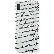 iSaprio Handwriting 01 Black for Samsung Galaxy A20e - Phone Cover