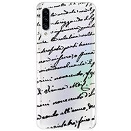 iSaprio Handwriting 01 Black for Samsung Galaxy A30s - Phone Cover