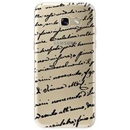 iSaprio Handwriting 01 Black for Samsung Galaxy A5 (2017) - Phone Cover