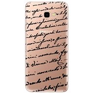 iSaprio Handwriting 01 Black for Samsung Galaxy J4+ - Phone Cover