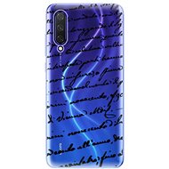 iSaprio Handwriting 01 Black for Xiaomi Mi 9 Lite - Phone Cover