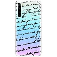 iSaprio Handwriting 01 Black for Xiaomi Redmi Note 8 - Phone Cover