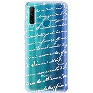 iSaprio Handwriting 01 White for Honor 20e - Phone Cover
