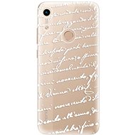 iSaprio Handwriting 01 White for Honor 8A - Phone Cover