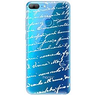 iSaprio Handwriting 01 White for Honor 9 Lite - Phone Cover