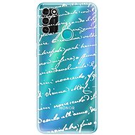 iSaprio Handwriting 01 White for Honor 9A - Phone Cover