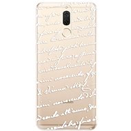 iSaprio Handwriting 01 White for Huawei Mate 10 Lite - Phone Cover