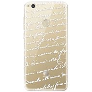 iSaprio Handwriting 01 White for Huawei P9 Lite (2017) - Phone Cover