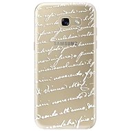 iSaprio Handwriting 01 White for Samsung Galaxy A5 (2017) - Phone Cover