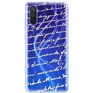 iSaprio Handwriting 01 White for Xiaomi Mi 9 Lite - Phone Cover
