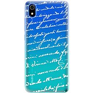 iSaprio Handwriting 01 White for Xiaomi Redmi 7A - Phone Cover