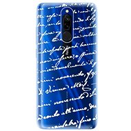 iSaprio Handwriting 01 White for Xiaomi Redmi 8 - Phone Cover