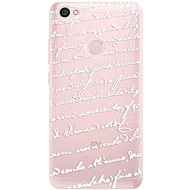 iSaprio Handwriting 01 White for Xiaomi Redmi Note 5A - Phone Cover