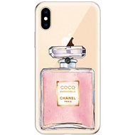 iSaprio Chanel Rose for iPhone XS - Phone Cover