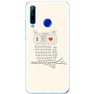 iSaprio I Love You 01 for Honor 20 Lite - Phone Cover