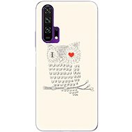 iSaprio I Love You 01 for Honor 20 Pro - Phone Cover
