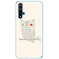 iSaprio I Love You 01 for Huawei Nova 5T - Phone Cover