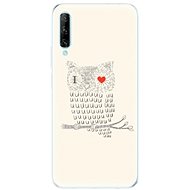 iSaprio I Love You 01 for Huawei P Smart Pro - Phone Cover