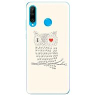 iSaprio I Love You 01 for Huawei P30 Lite - Phone Cover