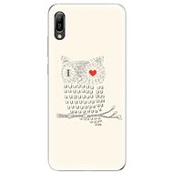 iSaprio I Love You 01 for Huawei Y6 2019 - Phone Cover