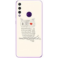 iSaprio I Love You 01 for Huawei Y6p - Phone Cover