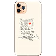 iSaprio I Love You 01 for iPhone 11 Pro Max - Phone Cover