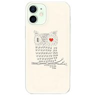 iSaprio I Love You 01 for iPhone 12 - Phone Cover
