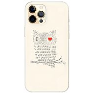 iSaprio I Love You 01 for iPhone 12 Pro Max - Phone Cover