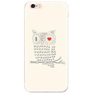 iSaprio I Love You 01 for iPhone 6 Plus - Phone Cover