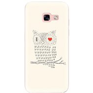 iSaprio I Love You 01 for Samsung Galaxy A3 2017 - Phone Cover