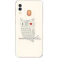 iSaprio I Love You 01 for Samsung Galaxy A40 - Phone Cover