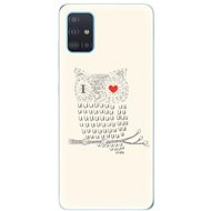 iSaprio I Love You 01 for Samsung Galaxy A51 - Phone Cover
