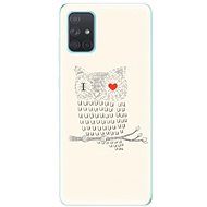 iSaprio I Love You 01 for Samsung Galaxy A71 - Phone Cover