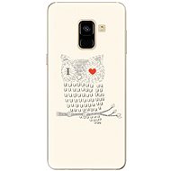 iSaprio I Love You 01 for Samsung Galaxy A8 2018 - Phone Cover