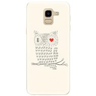 iSaprio I Love You 01 for Samsung Galaxy J6 - Phone Cover