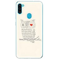 iSaprio I Love You 01 for Samsung Galaxy M11 - Phone Cover