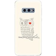 iSaprio I Love You 01 for Samsung Galaxy S10e - Phone Cover