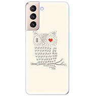 iSaprio I Love You 01 for Samsung Galaxy S21 - Phone Cover