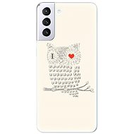 iSaprio I Love You 01 for Samsung Galaxy S21+ - Phone Cover