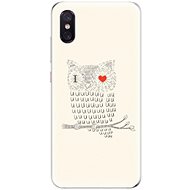 iSaprio I Love You 01 for Xiaomi Mi 8 Pro - Phone Cover