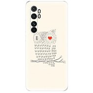 iSaprio I Love You 01 for Xiaomi Mi Note 10 Lite - Phone Cover