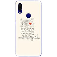 iSaprio I Love You 01 for Xiaomi Redmi 7 - Phone Cover