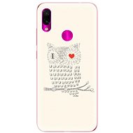 iSaprio I Love You 01 for Xiaomi Redmi Note 7 - Phone Cover