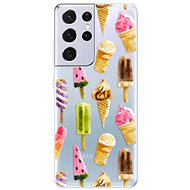 iSaprio Ice Cream for Samsung Galaxy S21 Ultra - Phone Cover