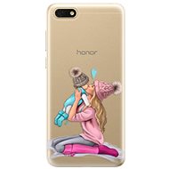 iSaprio Kissing Mom - Blond and Boy for Honor 7S - Phone Cover