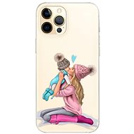 iSaprio Kissing Mom - Blond and Boy for iPhone 12 Pro - Phone Cover